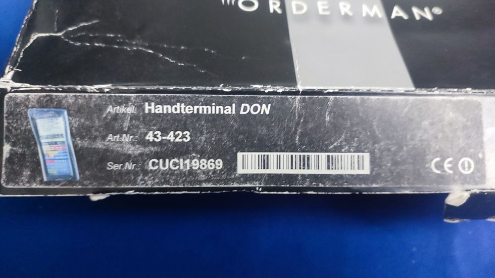 ORDERMAN Handterminal DON, 3 bucăți unul defect, 3 stații încărcare .