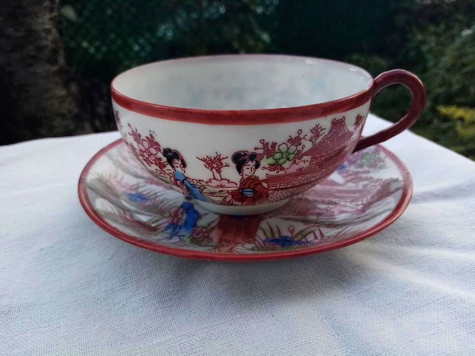 Винтидж японски сервиз за чай