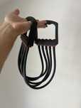 Extensor fitness cu 5 corzi benzi elastice forță accessorii sala
