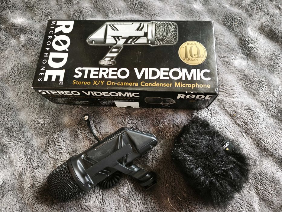 Microfon Rode Stereo Videomic, stare excelentă
