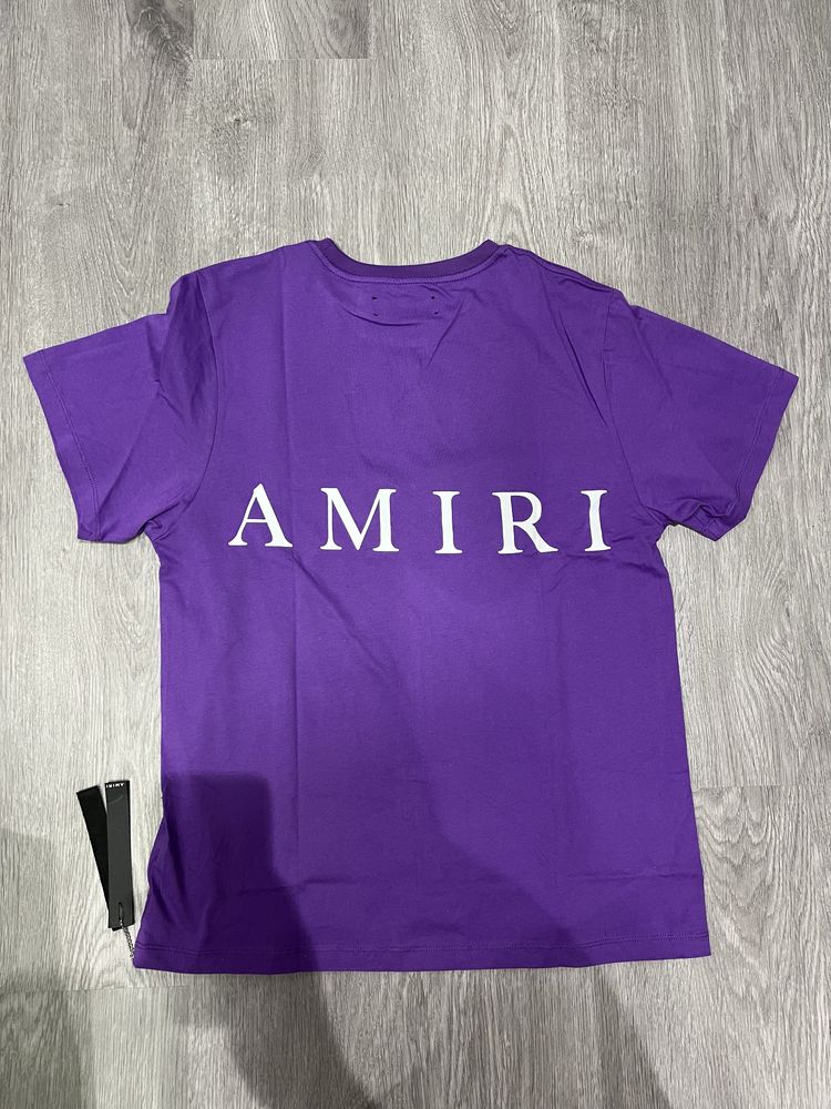Tricou/T-Shirt Amiri Purple Logo