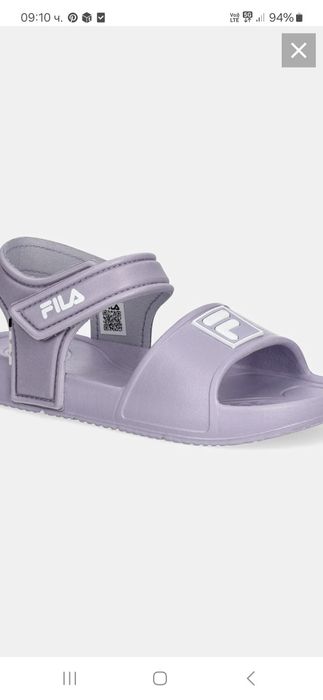 Детски сандали Fila и Nike