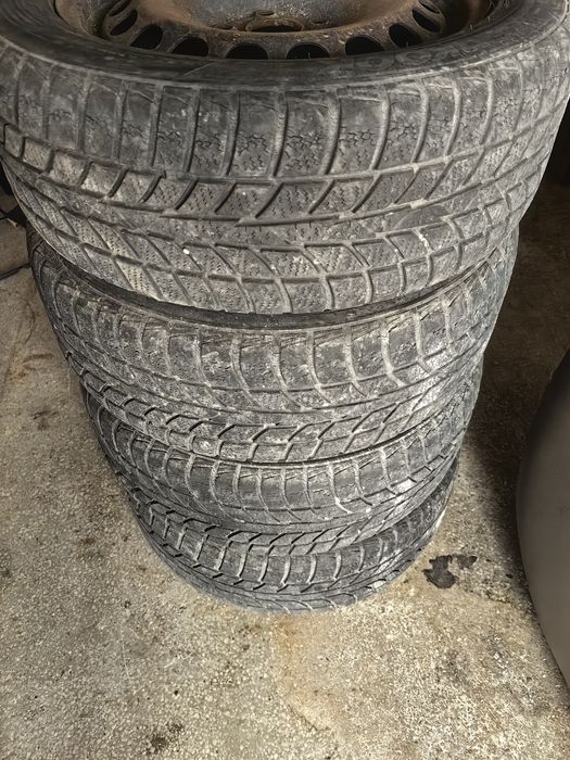 Jante 16' Volkswagen cu cauciucuri de iarna