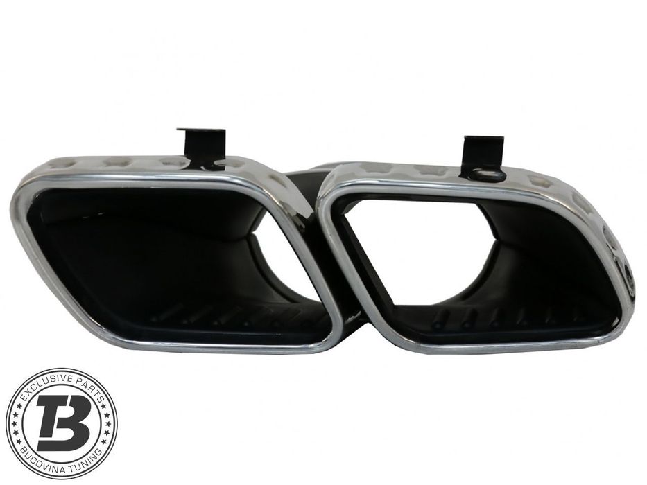 Difuzor Bara Spate cu Ornamente compatibil cu Mercedes GLE SUV W167 AMG