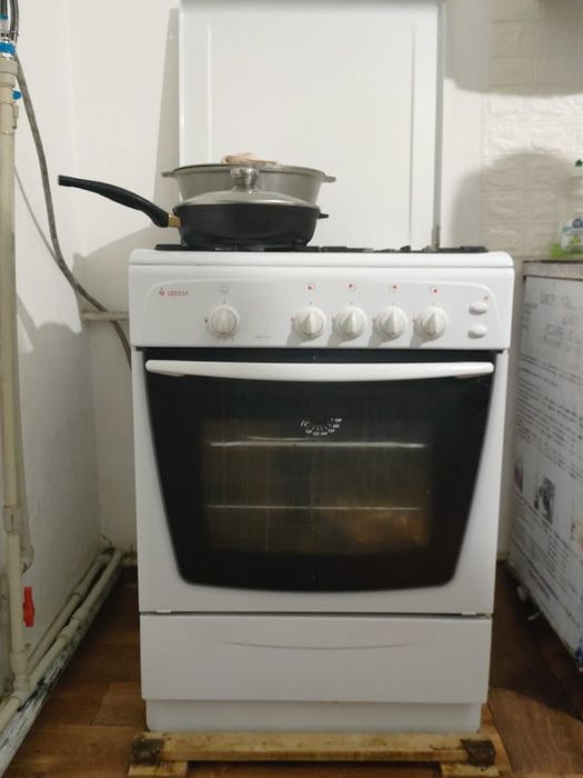 Кухонная плита GEFEST ПГ 1200 С6 белый