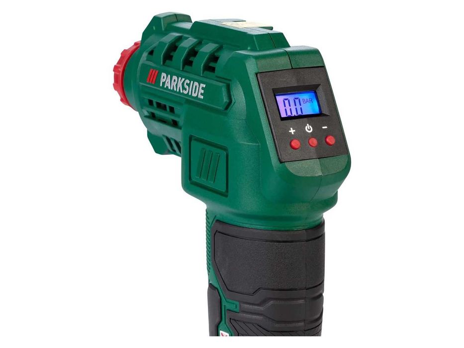 Scula Compresor PARKSIDE pentru anvelope mingi roti + cutie