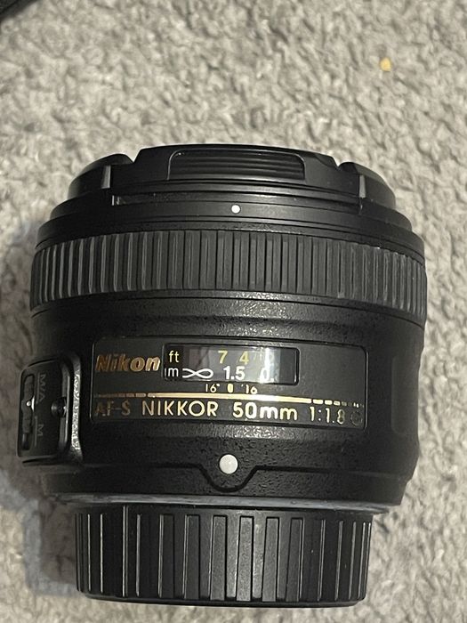 Obiectiv nikon 50mm f1.8 F-mount fullframe