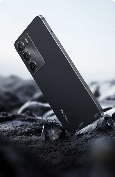 НОВ!!! Realme 14x, 6 GB RAM, 128 GB, 5G, Carbon Black