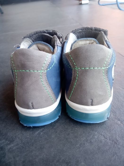 Adidasi băieți piele naturala 27 Szamos pantofi supinat