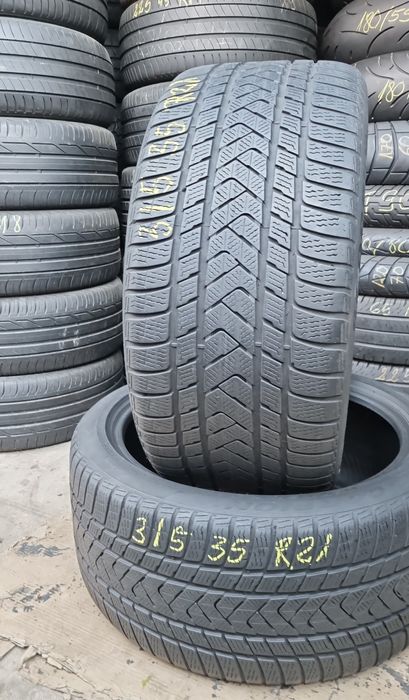 2 Anvelope M/S  Pirelli Scorpion 315 35 R21 RUN-FLAT  Impecabile.