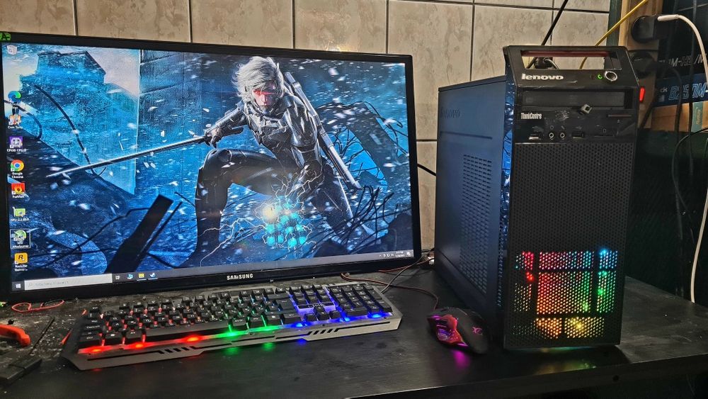 Unitate PC Low Gaming i5 4570 video 4GB RX 550 16GB RAM SSD