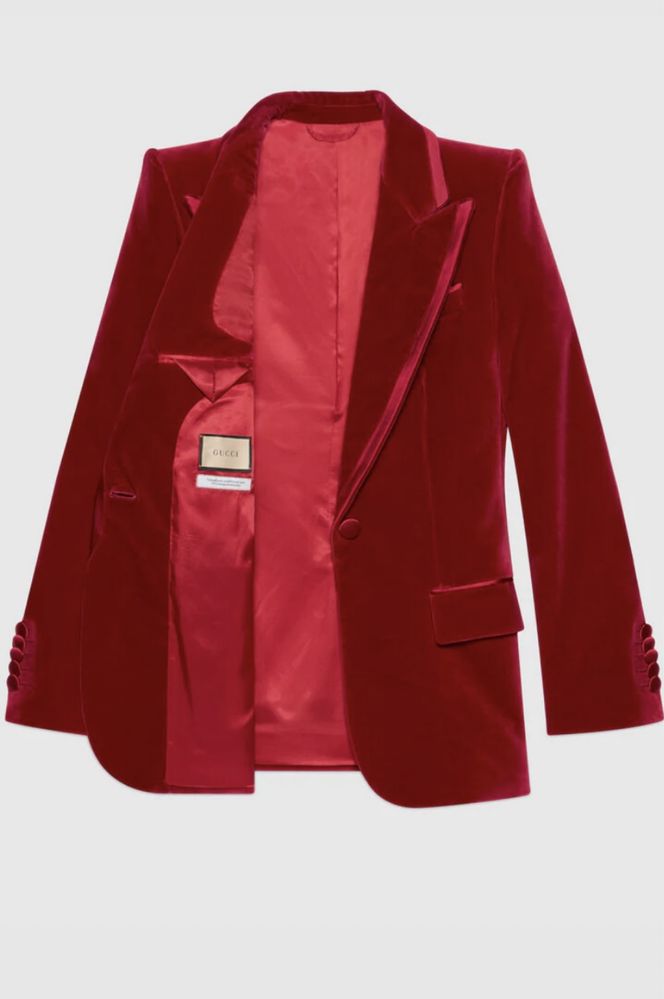 Gucci velvet сако