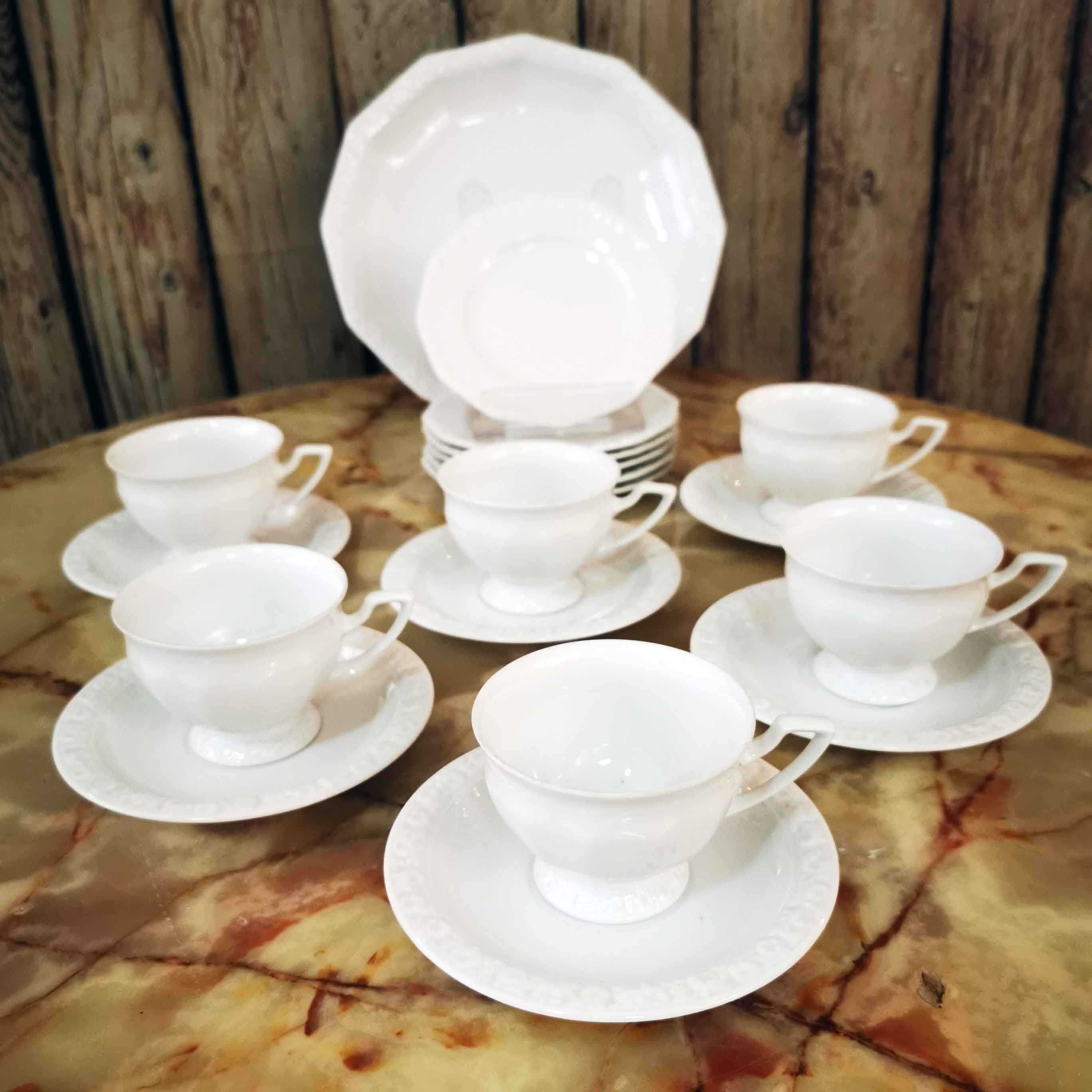 Сервиз за чай и десерт Rosenthal, Maria Weiss