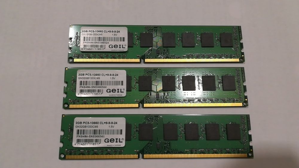 RAM памет DDR3 GEIL PC3-10660