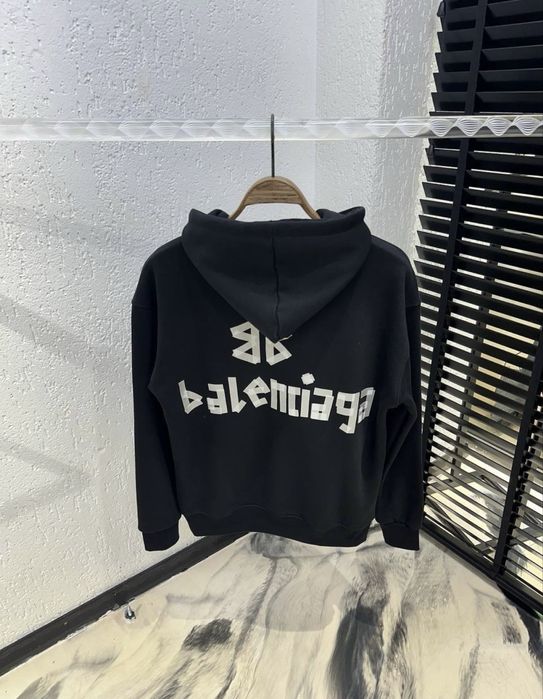 Черен мъжки суичър Balenciaga*