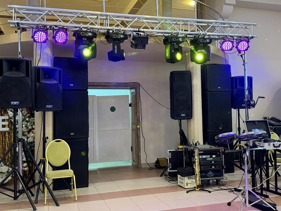 Dj sonorizare schela de lumini evenimente corporate,majorat,nunta