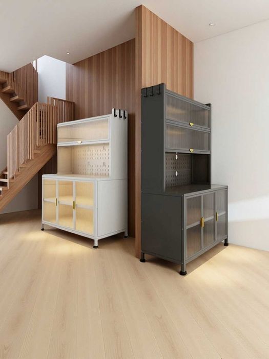 Буфет из нержавейки с порошковым покрытием для балкона