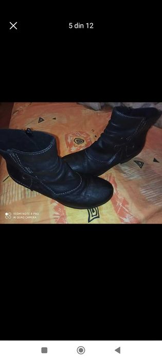 Botine/ Ghete Rieker imitație piele mărime 36