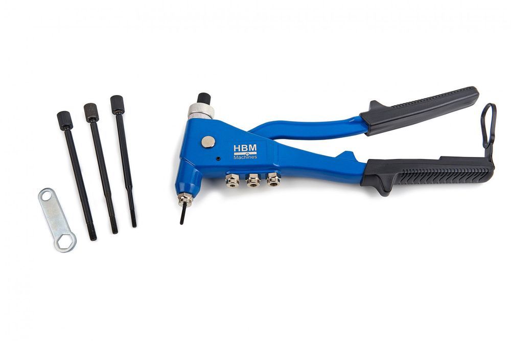 Set cleste pentru nituit piulite m3-m6 106 piese hbm machines olanda