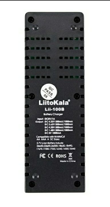 Универсальная умная зарядка LiitoKala Lii-100