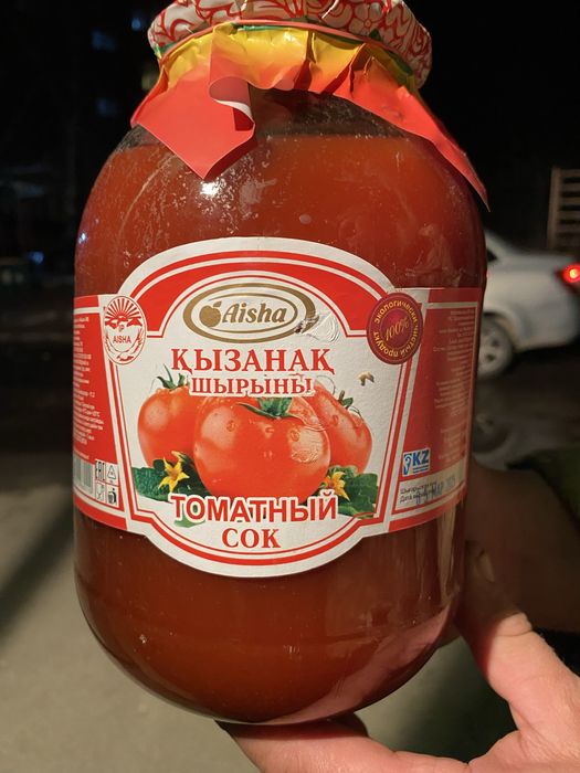 томатный сок в банках