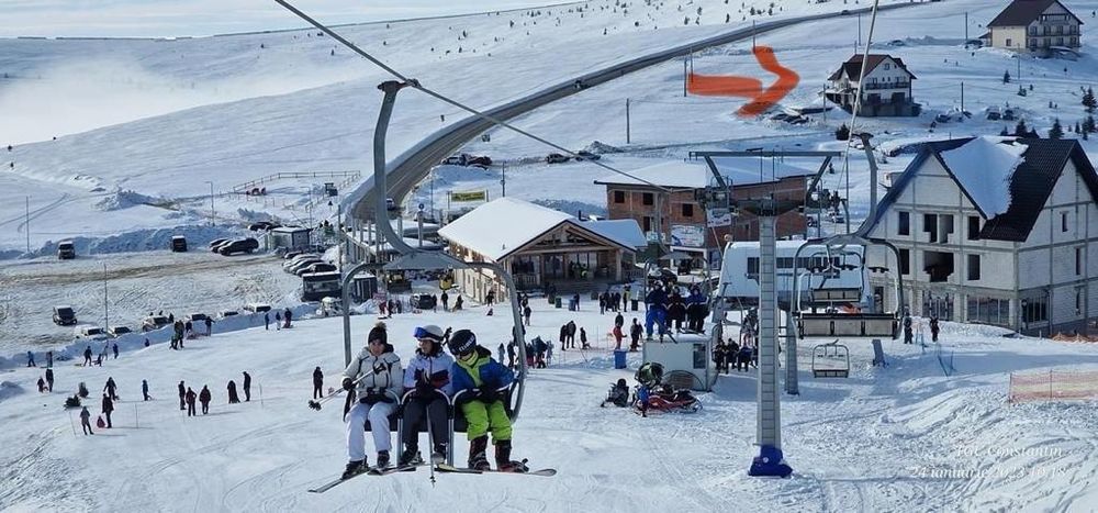 Ranca. Libera de Craciun, Langa partie ski, 8 cam, cazare, pensiune,