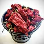 Ardei iute Habanero Rojo,  uscat, concentrat!