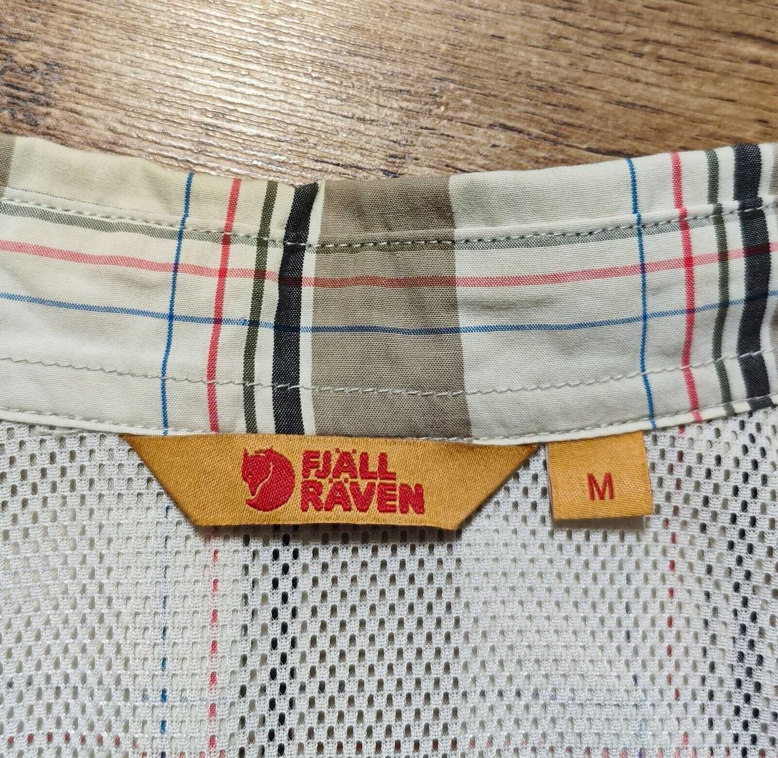 FJALLRAVEN Оригинална мъжка риза с къс ръкав размер М