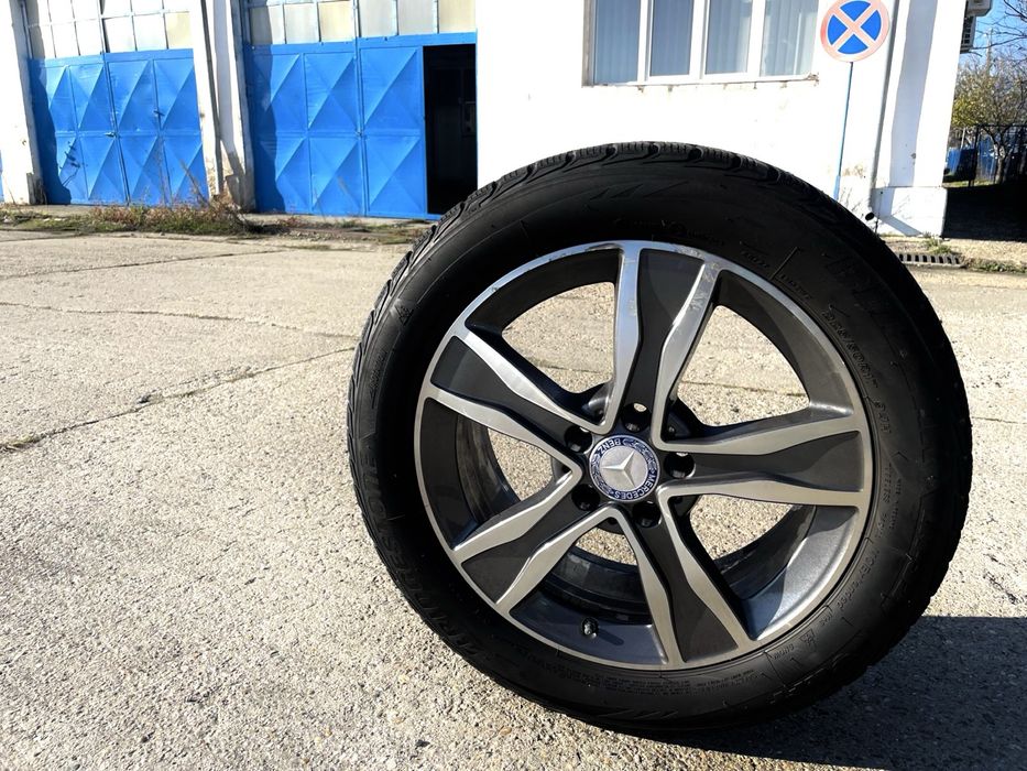 Jante  originale cu cauciucuri noi Mercedes 225/50/R17