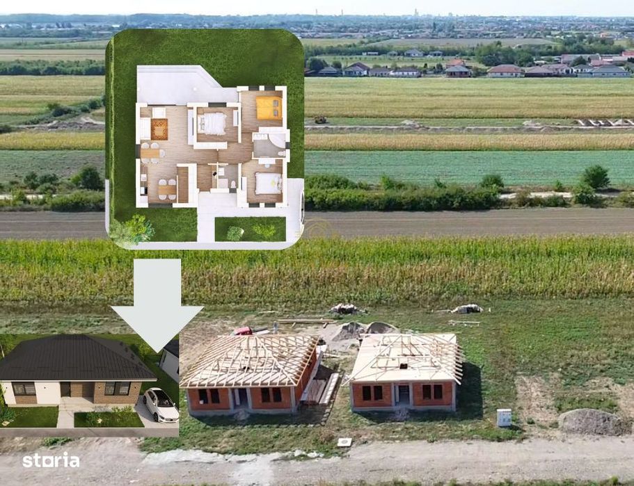 !Super Oferta!Casa  de vanzare  in Martinesti /Satu Mare