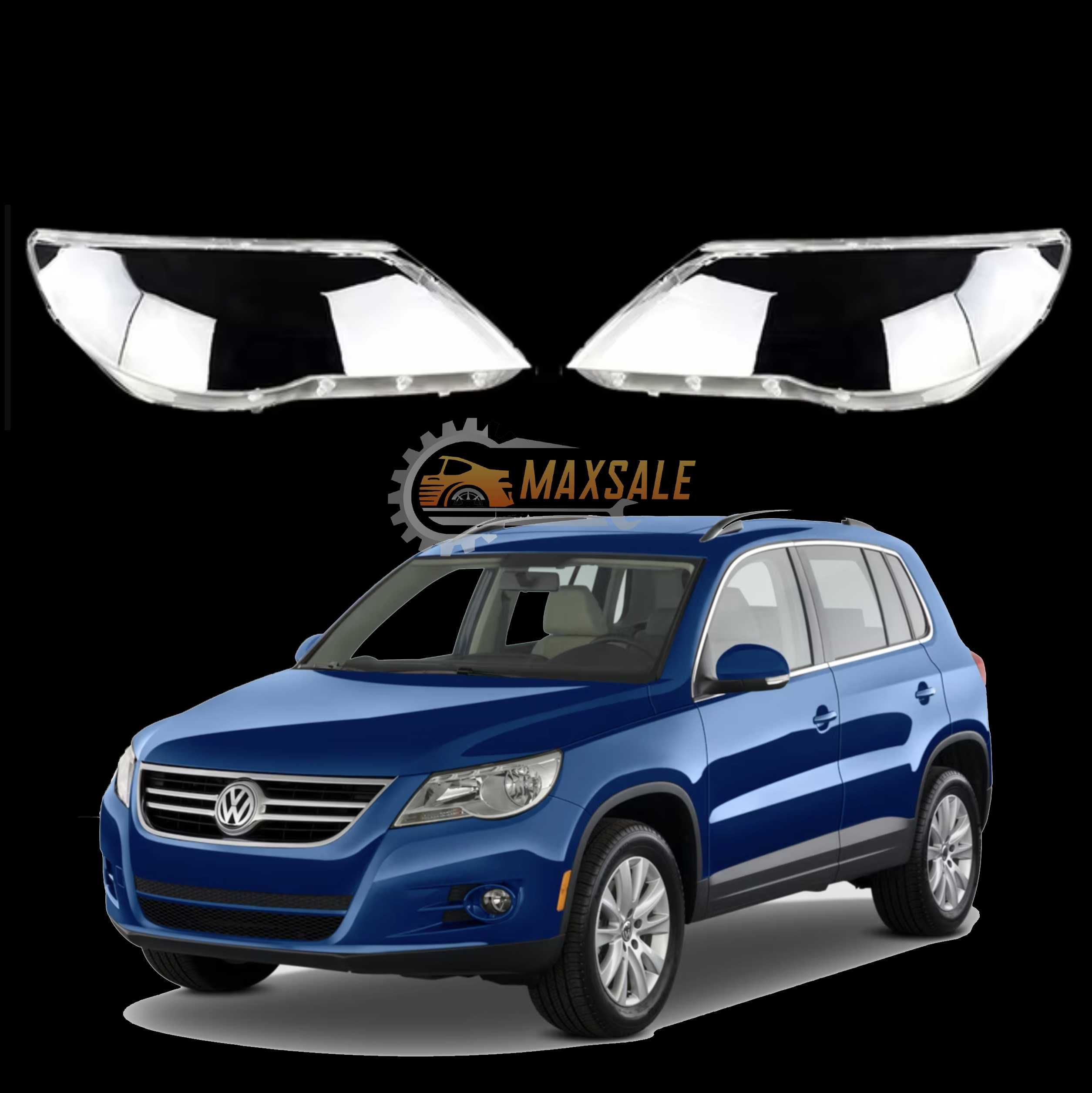 Капаци фарове Volkswagen Tiguan (09-12) фар фолксваген тигуан комплект