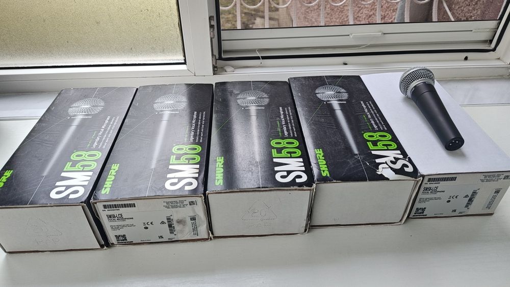Microfoane Shure SM 58 LCE!