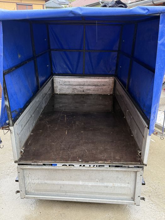 Remorca TPV 750kg inmatriculata (nu Repo, Humbaur,Obi)