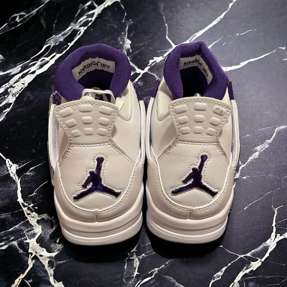 Jordan 4 metallic pruple