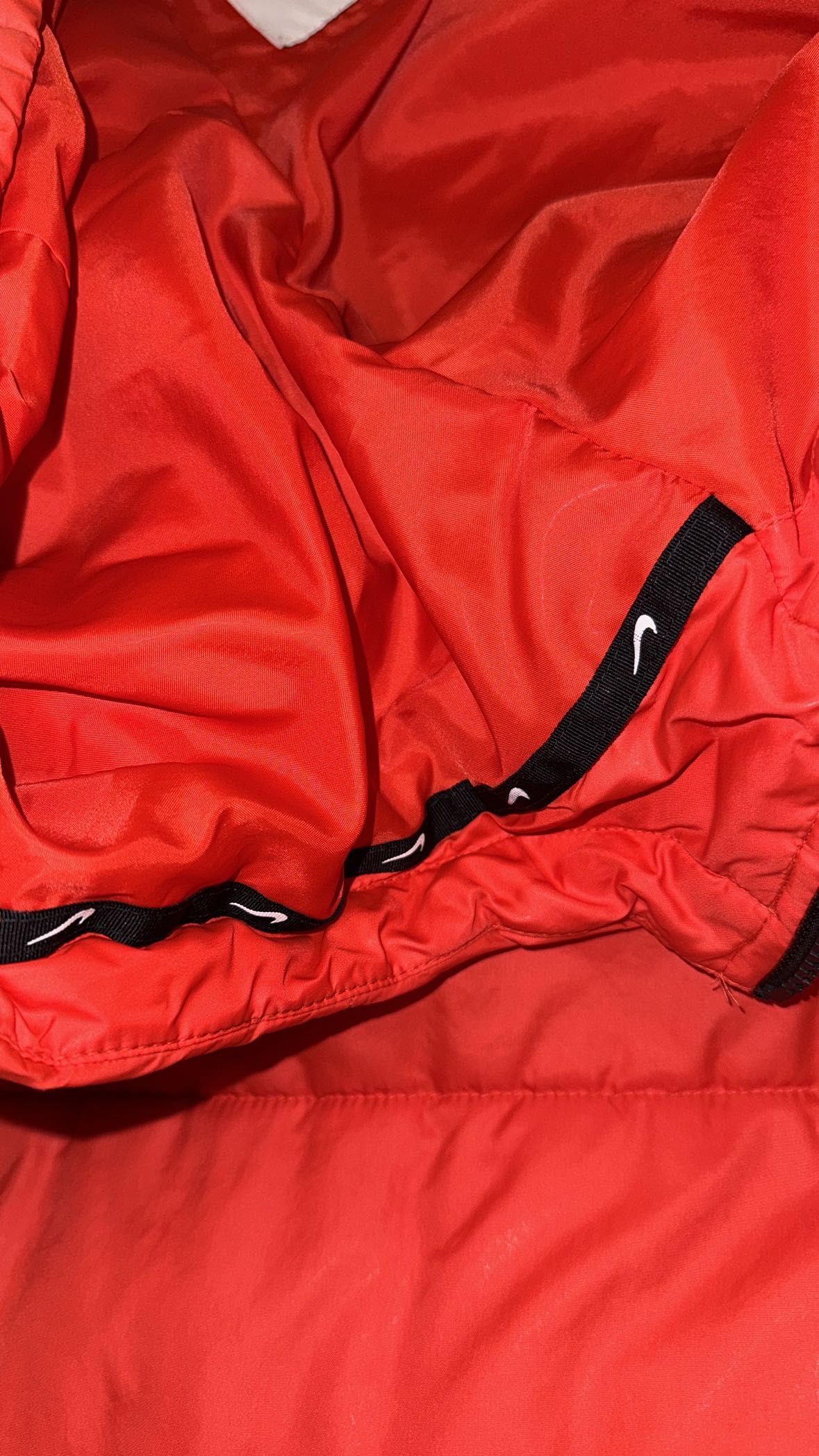 Дамско яке Nike цвят ЛЮТА ЧУШКА размер L
