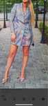 Rochie sacou oglinzi