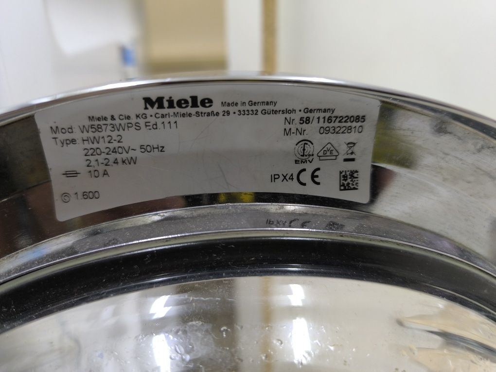Пералня Miele W 5873 WPS ed.111 - 8кг. 1600об. Инверторна.