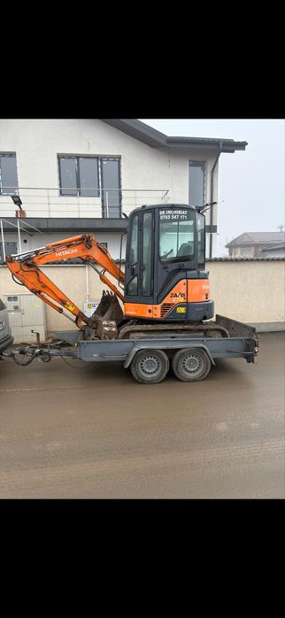 Remorca ( trailer ) Platforma Utilaje , basculabila