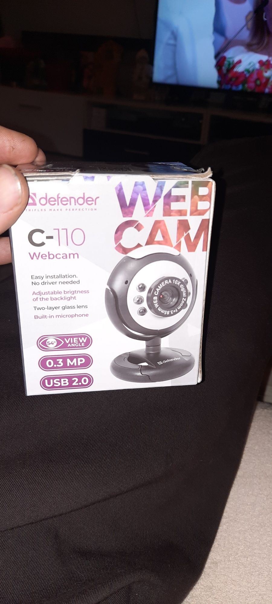 Camera web  defender c 110 noua