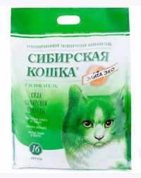 Наполнитель Сибирская кошка  силикогелевый для кошачьего туалета