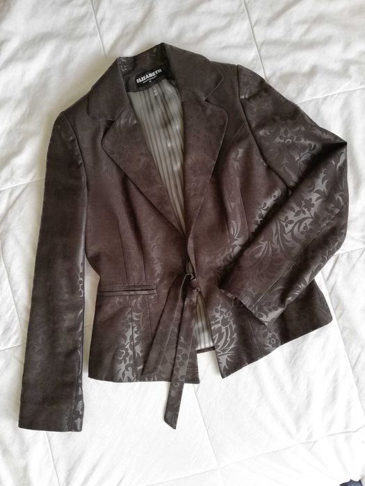 Костюм от рокля с къс ръкав и сако ELIZABETH BG42/ EUM