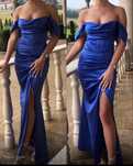 Rochie albastra de ocazie