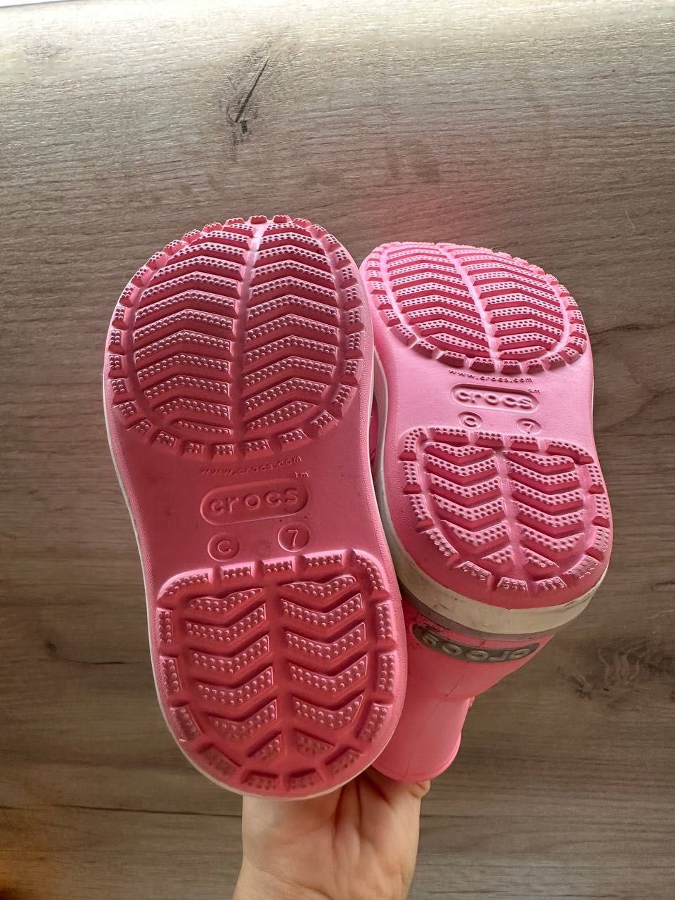 Обувки за момиче next, crocs