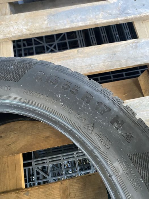 215/55/17 Зимни Континентал