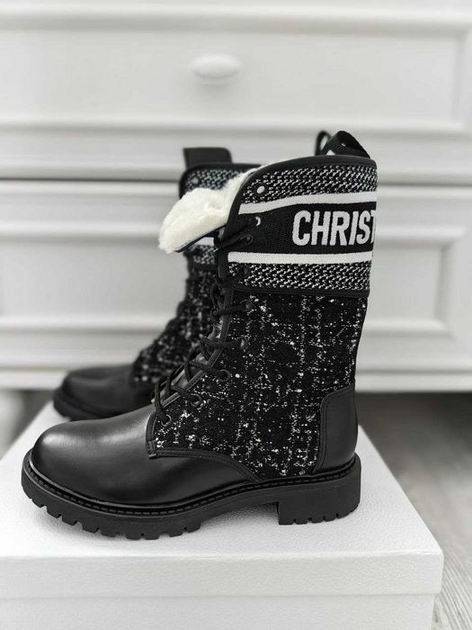 Дамски зимни Ботуши Dior с вълна