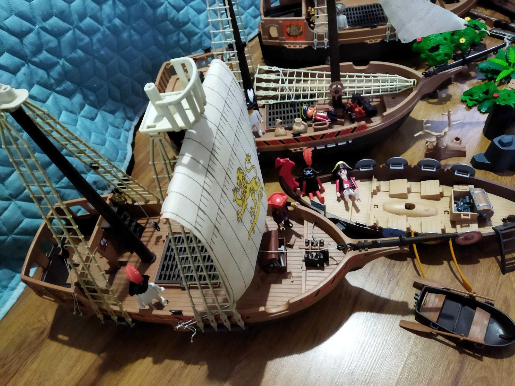 Флотилия 4 Пиратски кораби Плеймобил Playmobil: