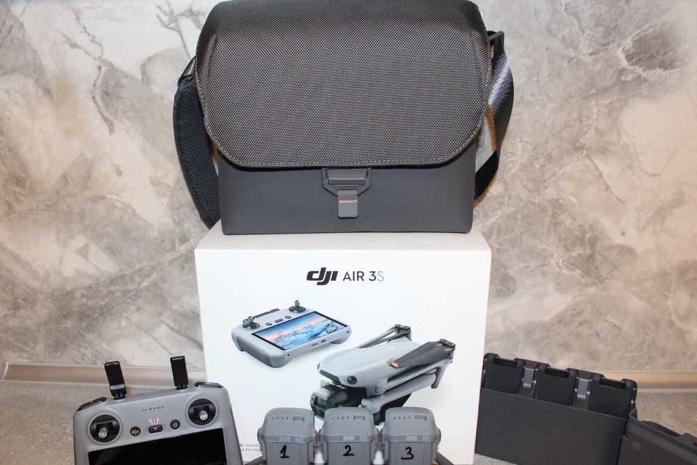DJI Air 3S Fly More Combo (DJI RC 2)+БОНУС DJI Cellular Dongle 2 и още