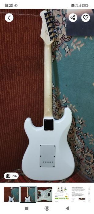 Продам электрогитару Rockstel 37.000 тенге