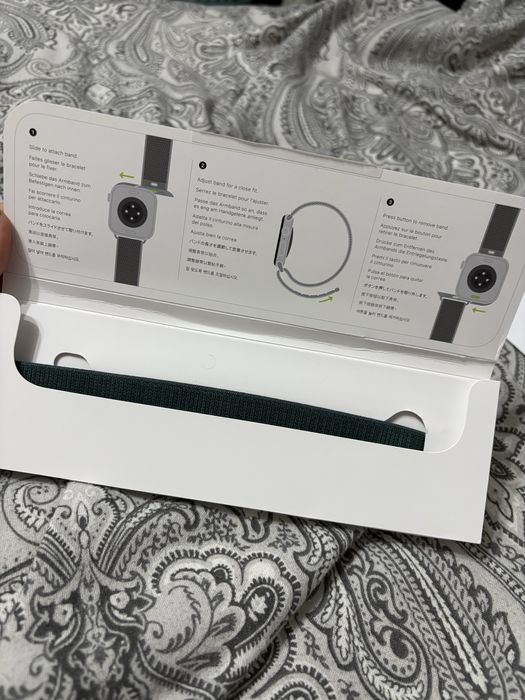 apple каишка sport loop band 40 мм