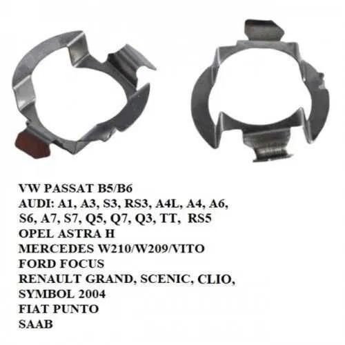 адаптер тк-123/ h7 led държач на фарове за audi, benz, vw, opel - ...